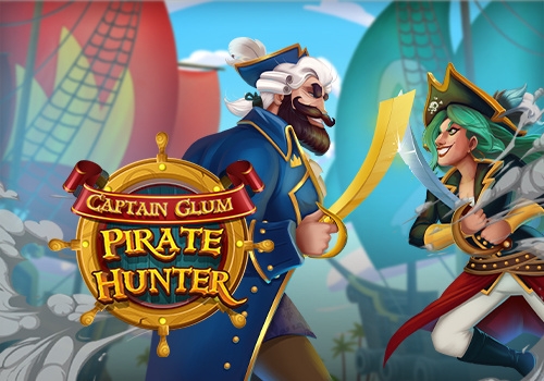 Captain Glum Pirate Hunter sociale casino game